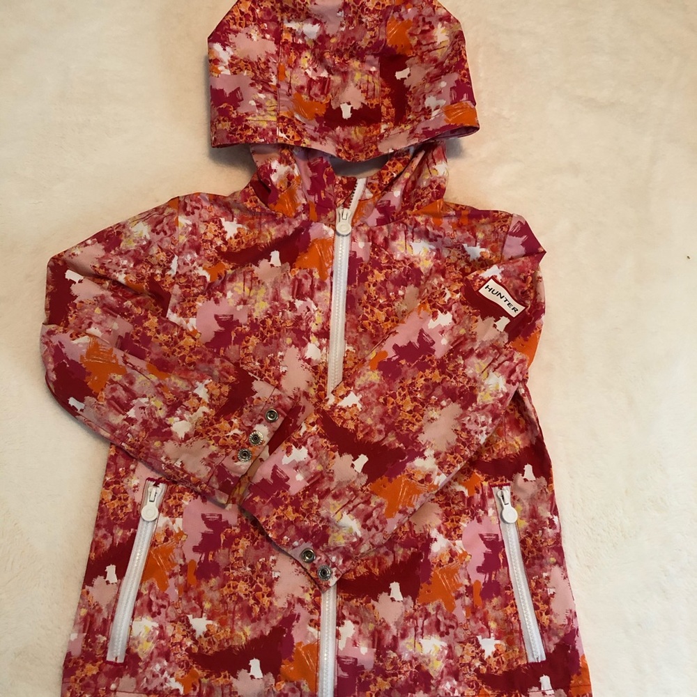 Hunter for Target Girls Rain Jacket sz 4t